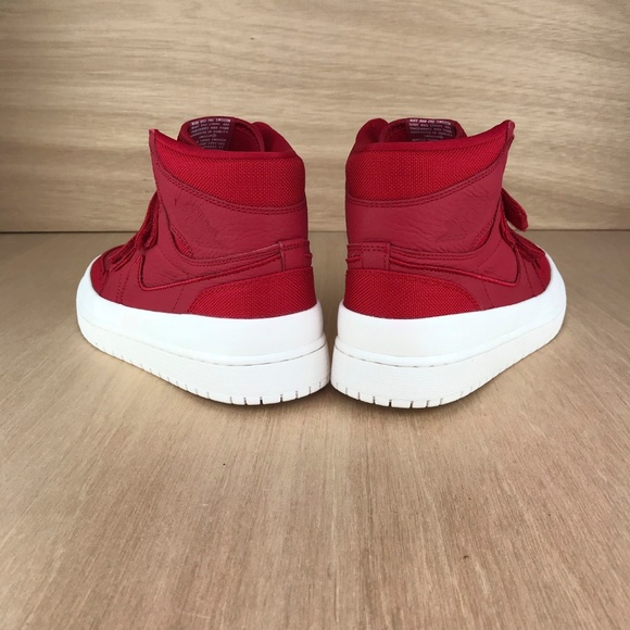 NEW Air Jordan 1 RE Hi Double Strap Red - Picture 4 of 7